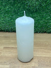 Vela Pilar color Crema