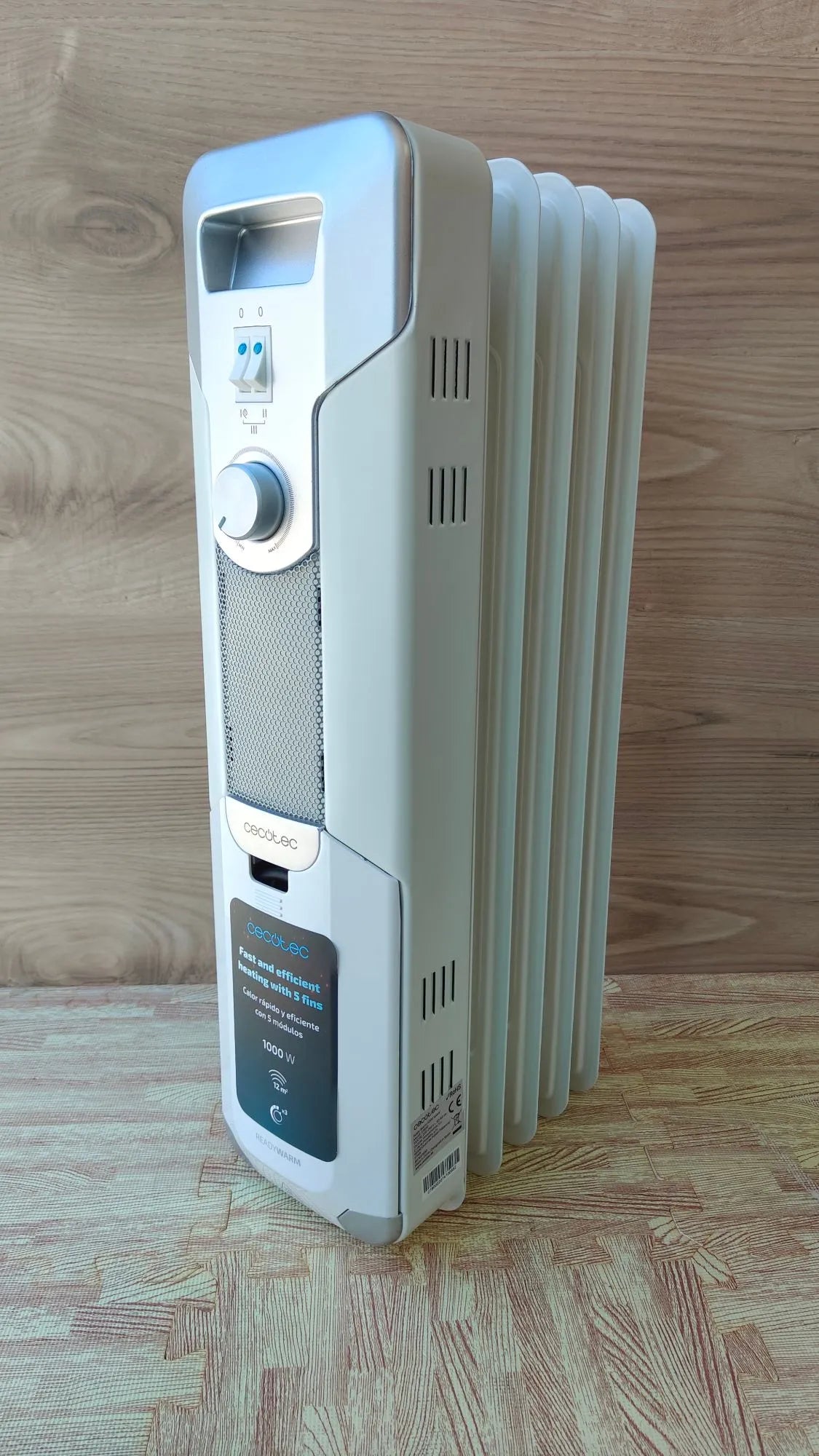Radiador Eléctrico de Aceite ReadyWarm 11000 Space