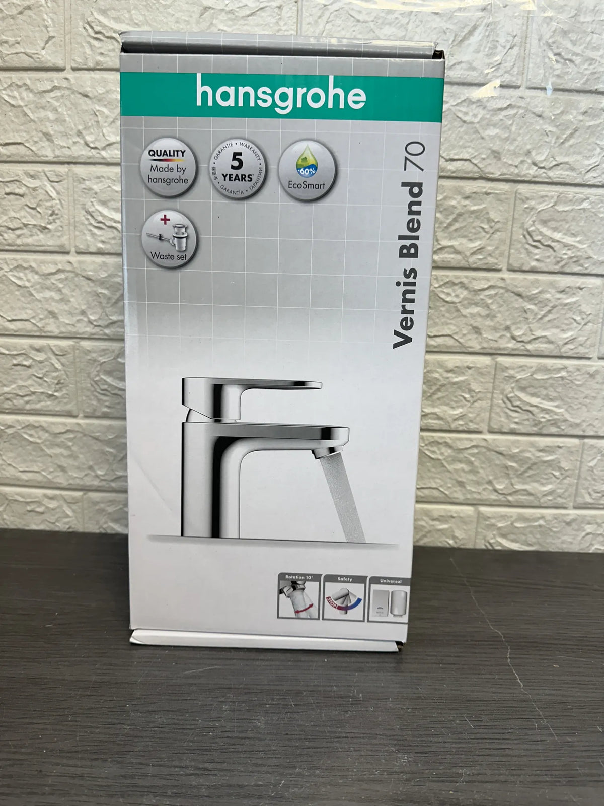Grifo monoando de lavabo