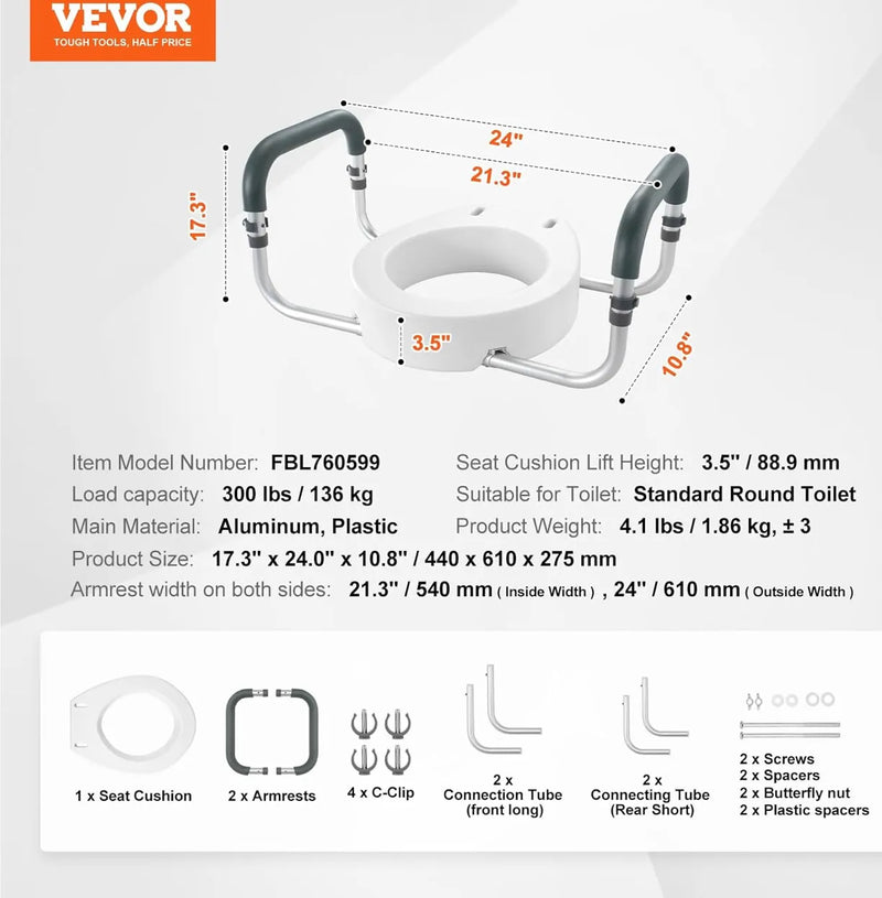 Asiento elevado Vevor