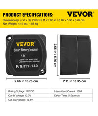 Kit de relé de carga dividida para coche