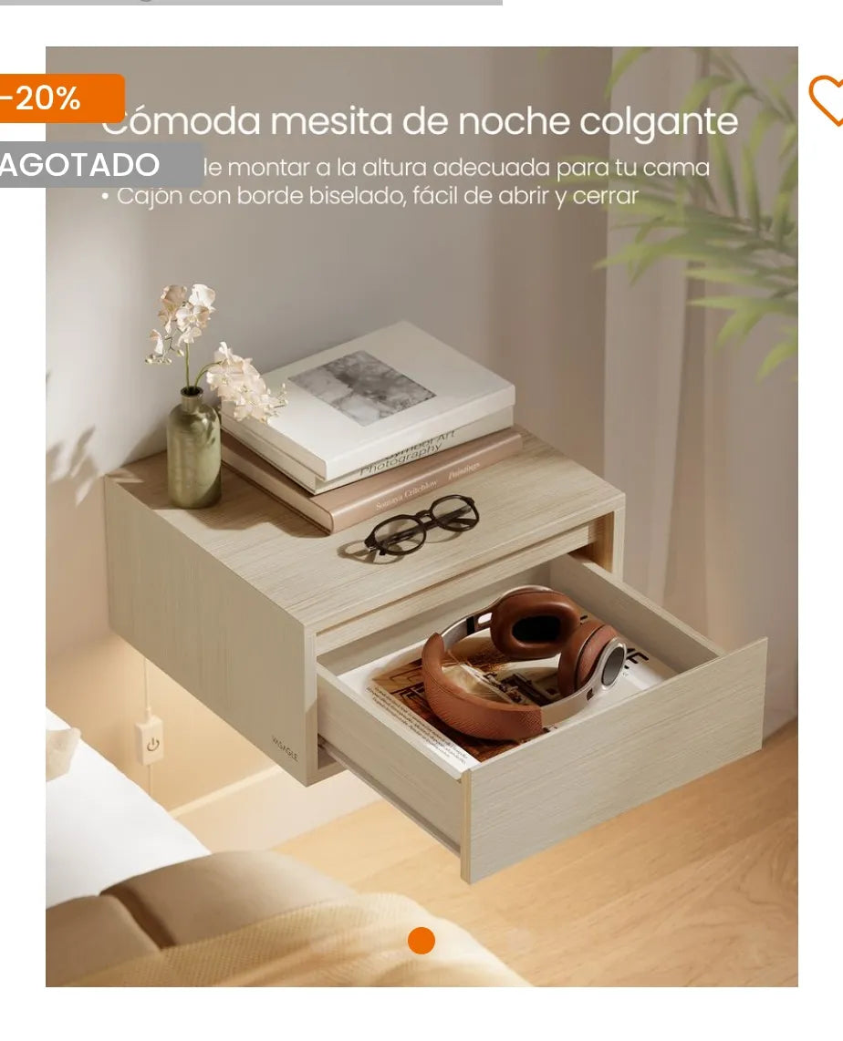 Mesita de Noche Colgante