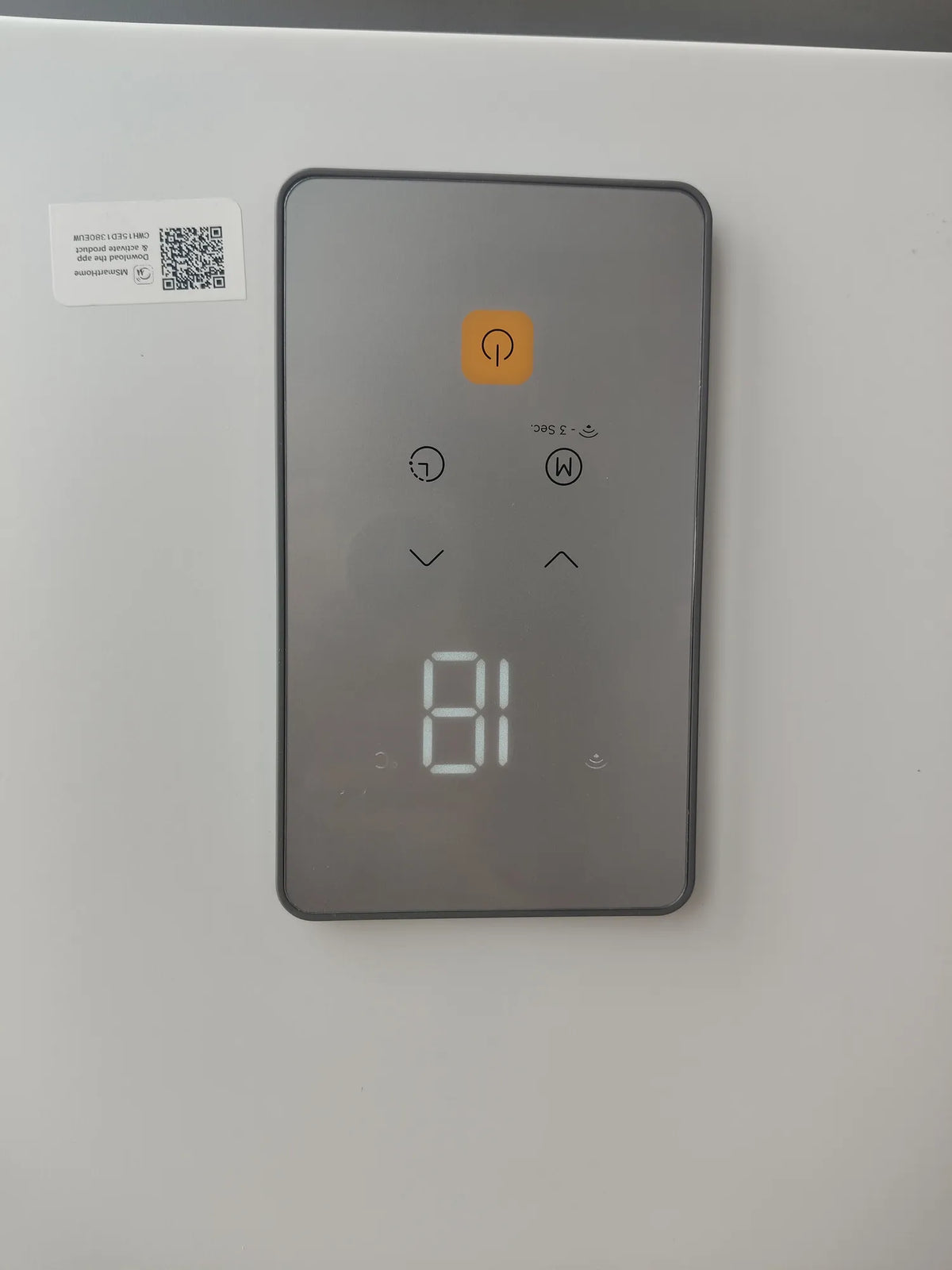 Calentador Eléctrico de Pared de 75L - CONFEE
