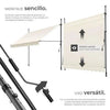 Toldo plegable para balcón