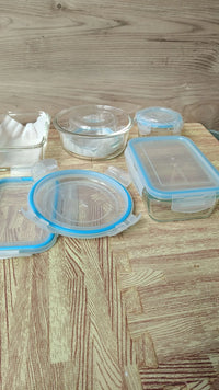 Recipientes De Vidrio Para Alimentos - Paquete