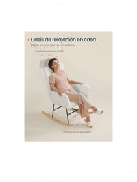 Silla Mecedora, con Reposabrazos, Reclinable