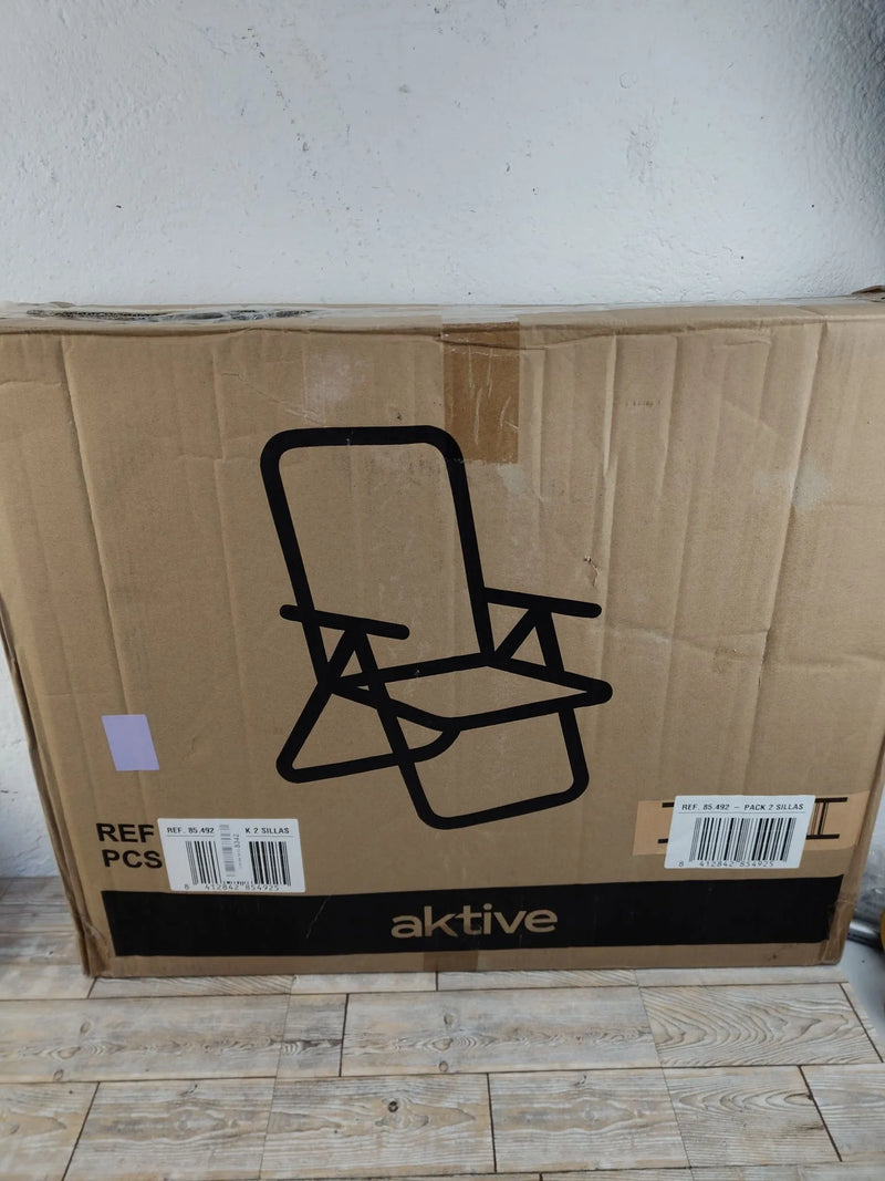 Pack 2 sillas Playa - Aktive