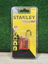 Candado de combinación de 4 dígitos Stanley