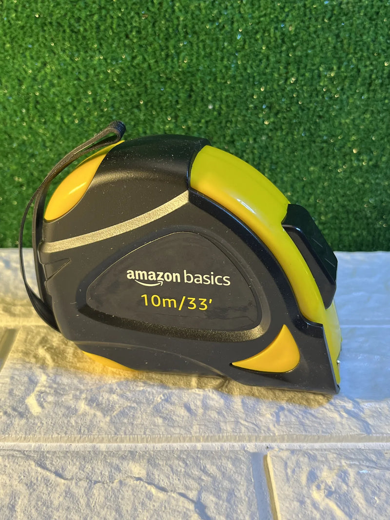 Cinta métrica 10 m Amazon Basics