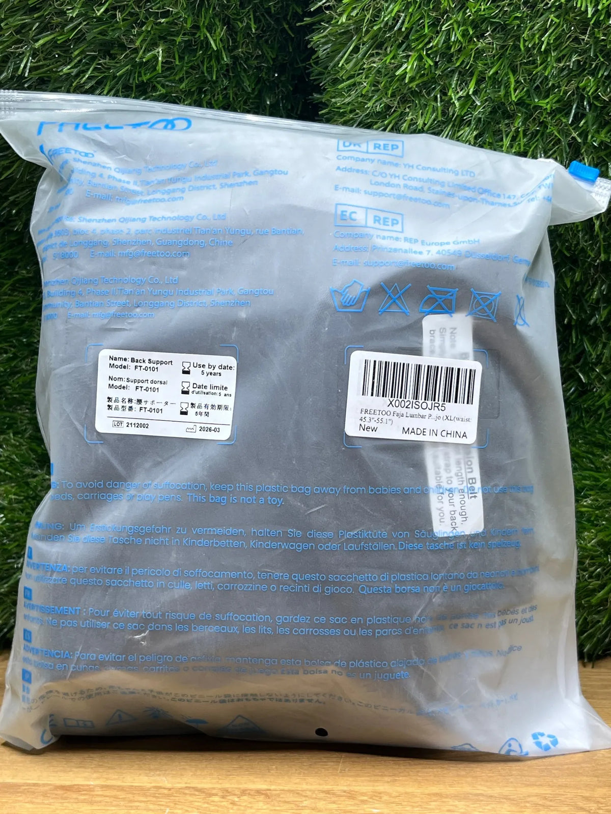 Faja Lumbar Hombre Mujer FREETOO