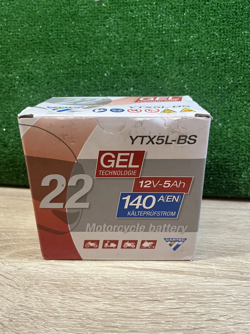 Batería Moto CARTEC YTX5L-BS