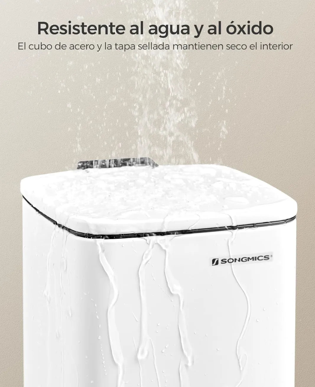 Cubo de basura de baño 6L
