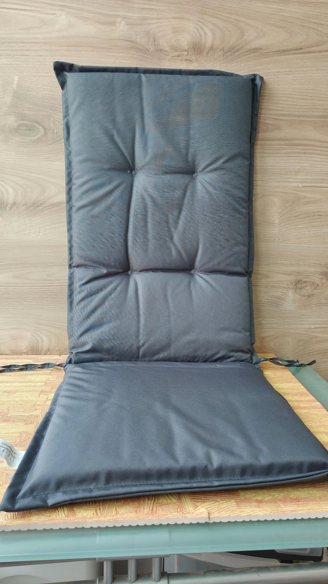 Cojín para silla de jardín Amazinggirl con respaldo