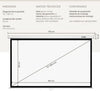 Pantalla de proyección para cine
