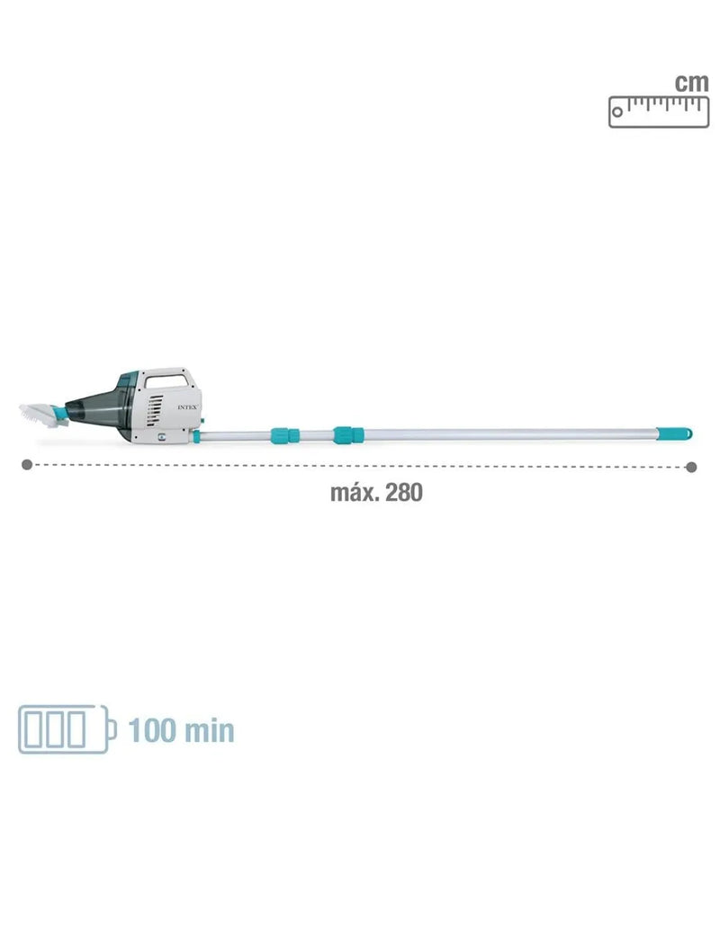 Aspiradora Manual Recargable, para Piscina, Limpiafondos Piscina, Batería Recargable