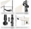 Toldo plegable para balcón