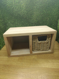 Estantería de pared madera RELAXDAYS