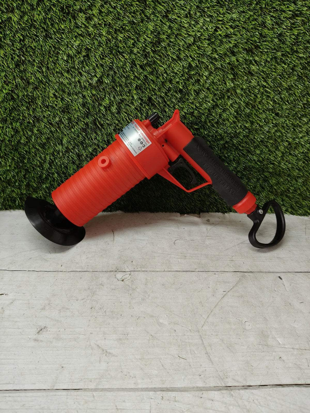 Industrial limpiador de tuberías con aire comprimido - ROTHENBERGER
