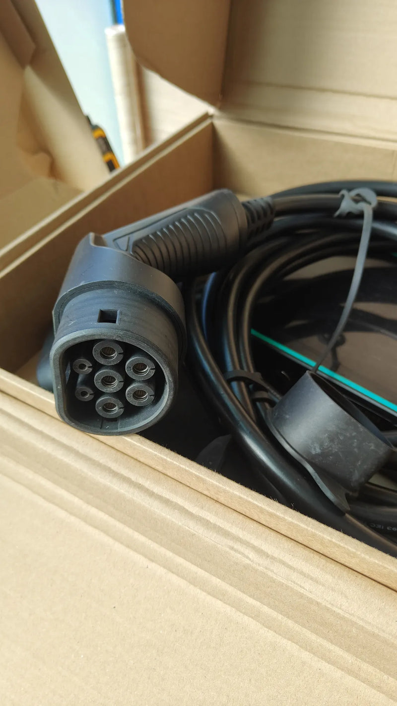 Cargador para Vehículos Eléctricos EV PHEV Cable 6m