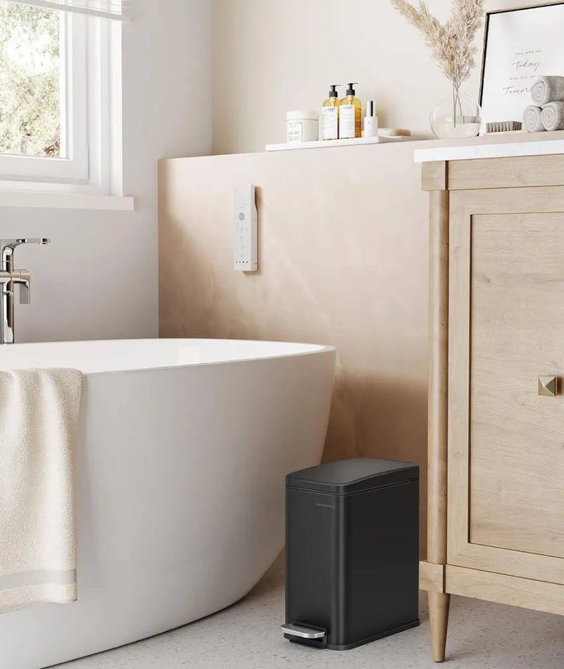 Cubo de basura para baño de 5 litros - Songmics