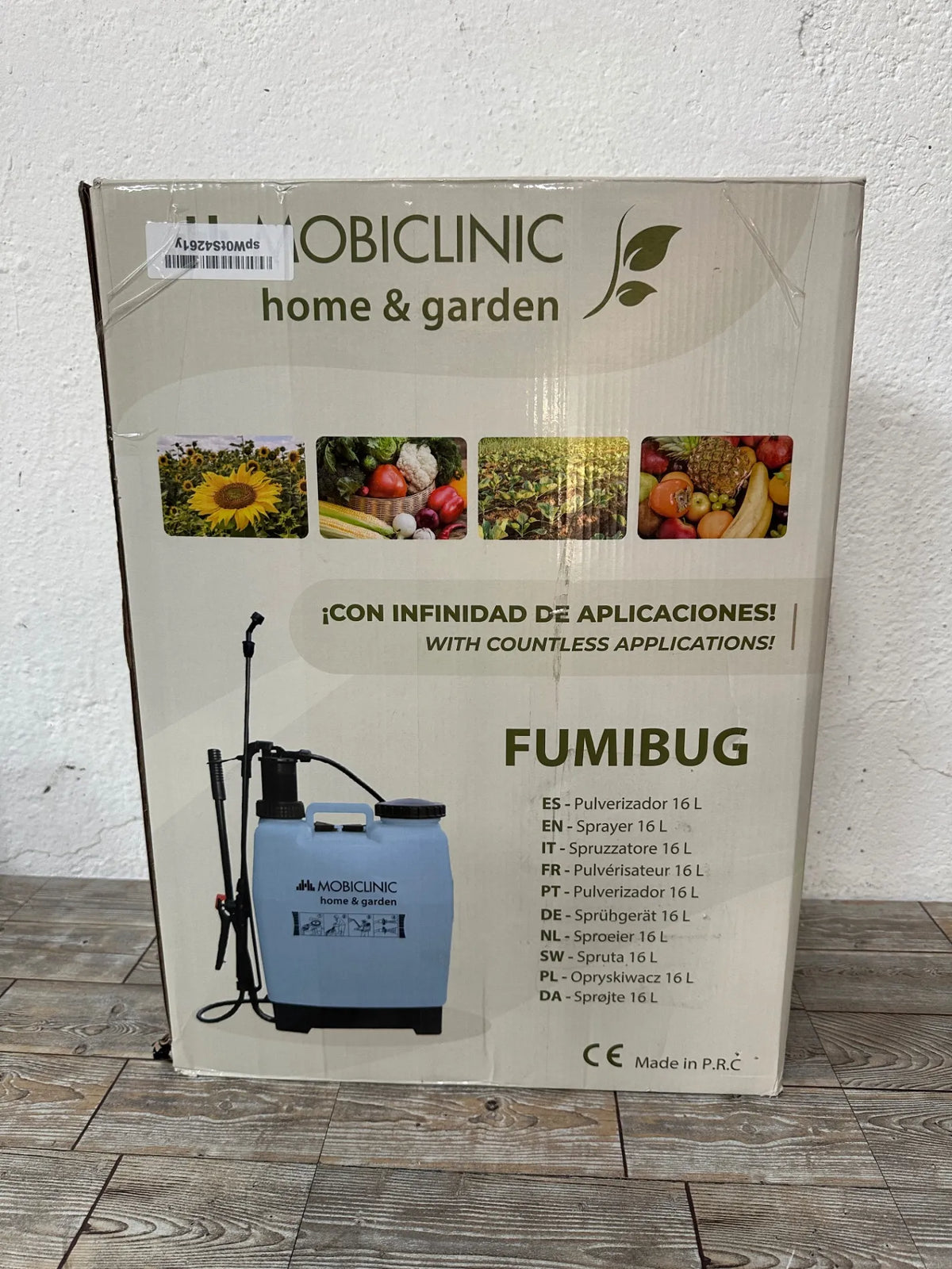 Mochila pulverizadora Mobiclinic