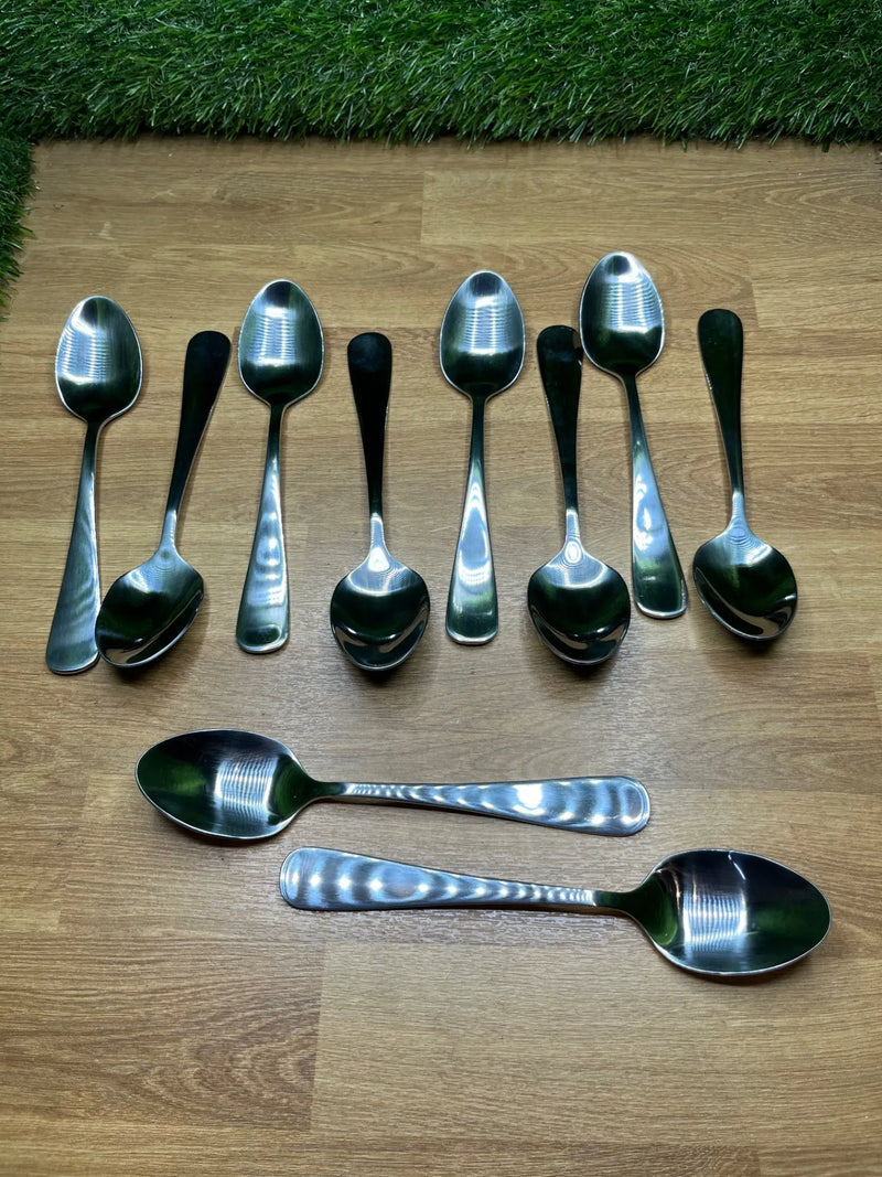 10 Cucharas de Cocina de Acero Inoxidable