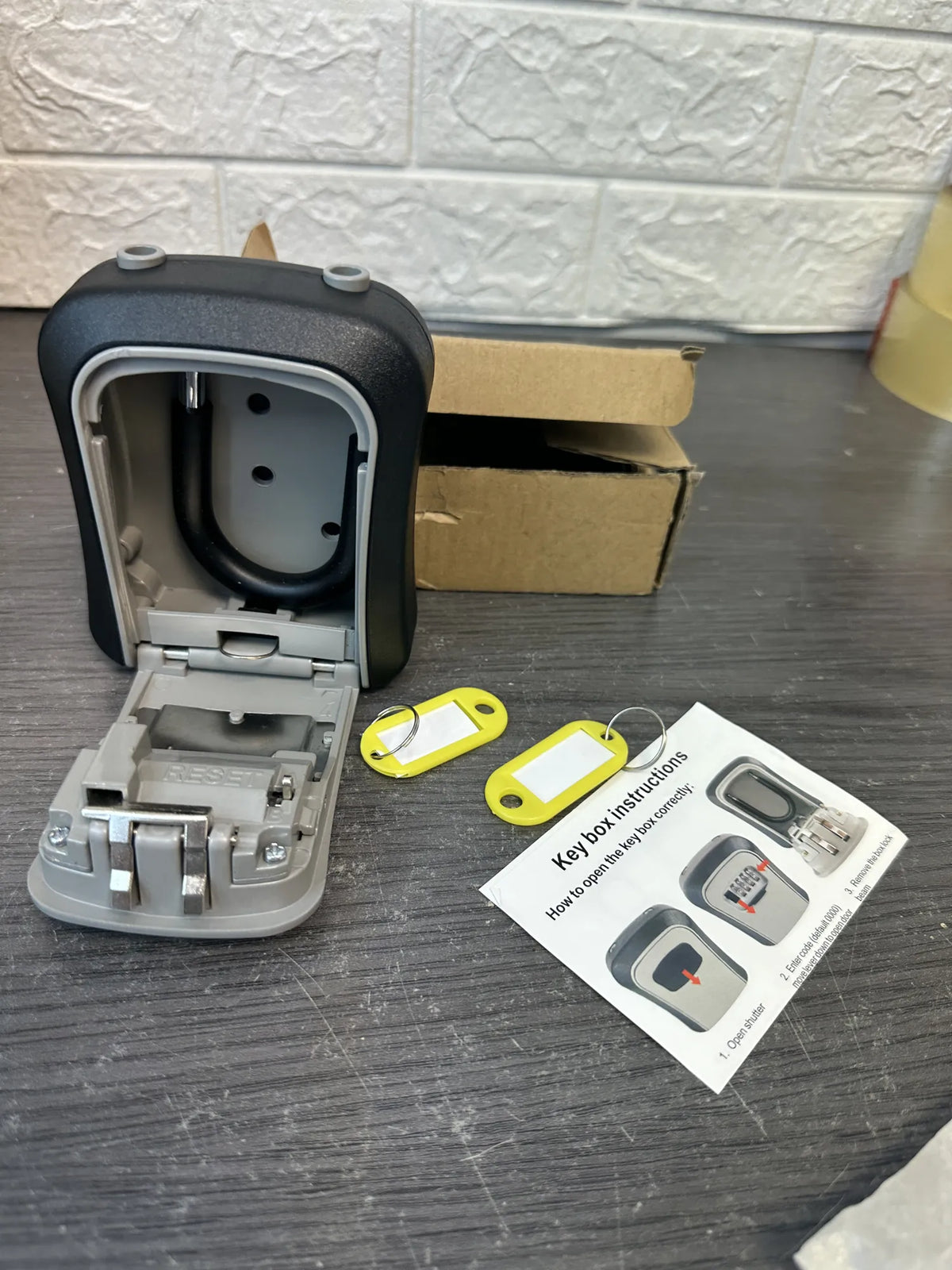 Caja de cerradura