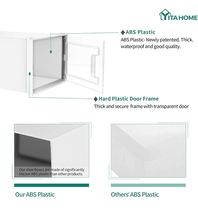 Pack de 6 Cajas de zapatos - Yitahome