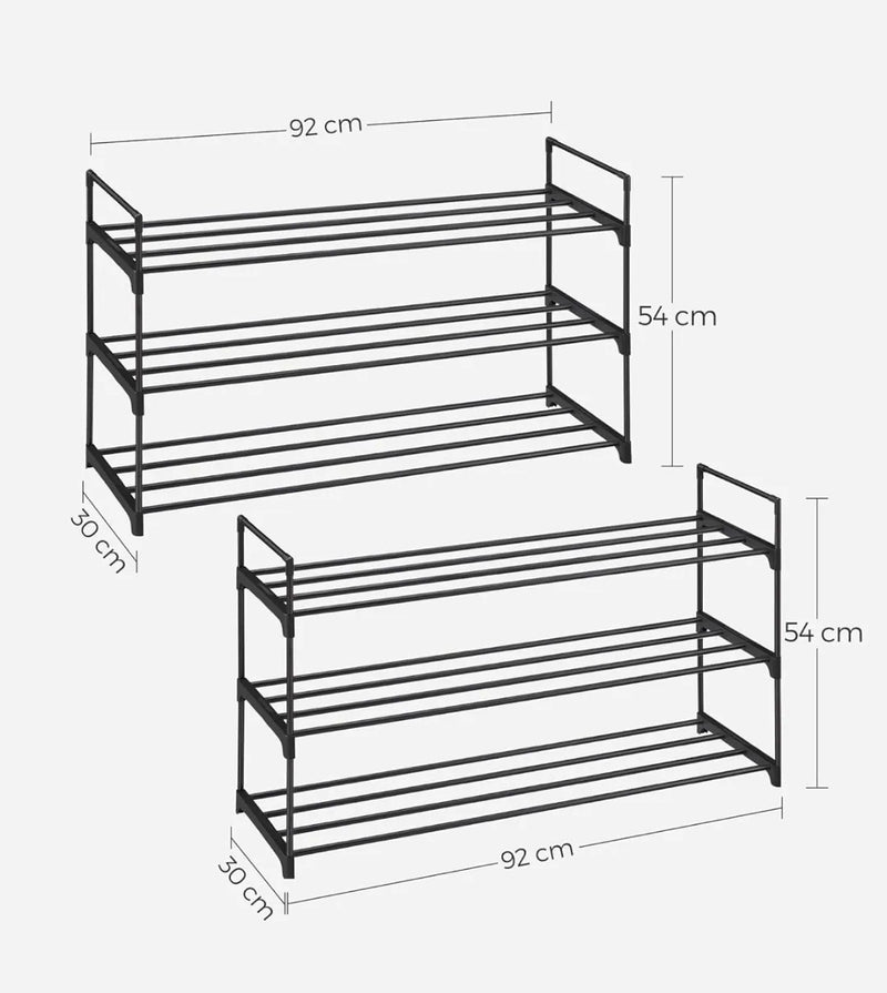 Organizador de zapatos con 3 estantes - Songmics