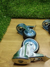 Pack de 4 ruedas con freno para muebles Amig