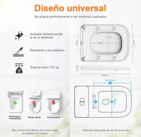 Tapa de baño universal cuadrada - Grifema