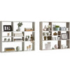 Estante de pared de madera - Fmd