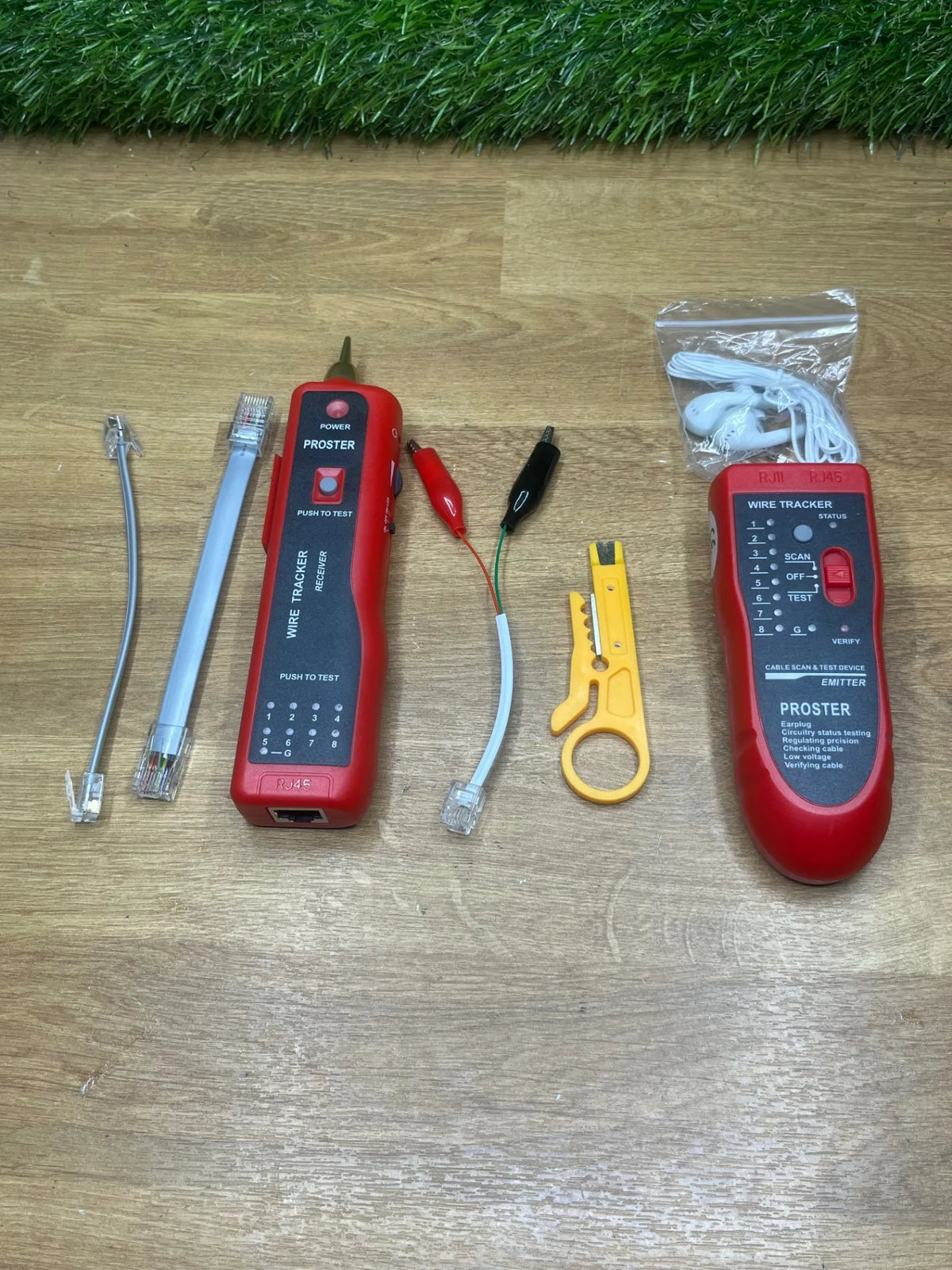 Comprobador de Cables RJ45 RJ11 Proster