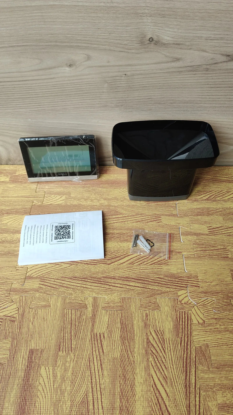 Pluviómetro con Monitor de Lluvia con Temperatura Interior y Exterior