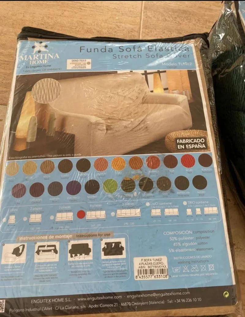 Funda sofá 4 plazas Martina Home