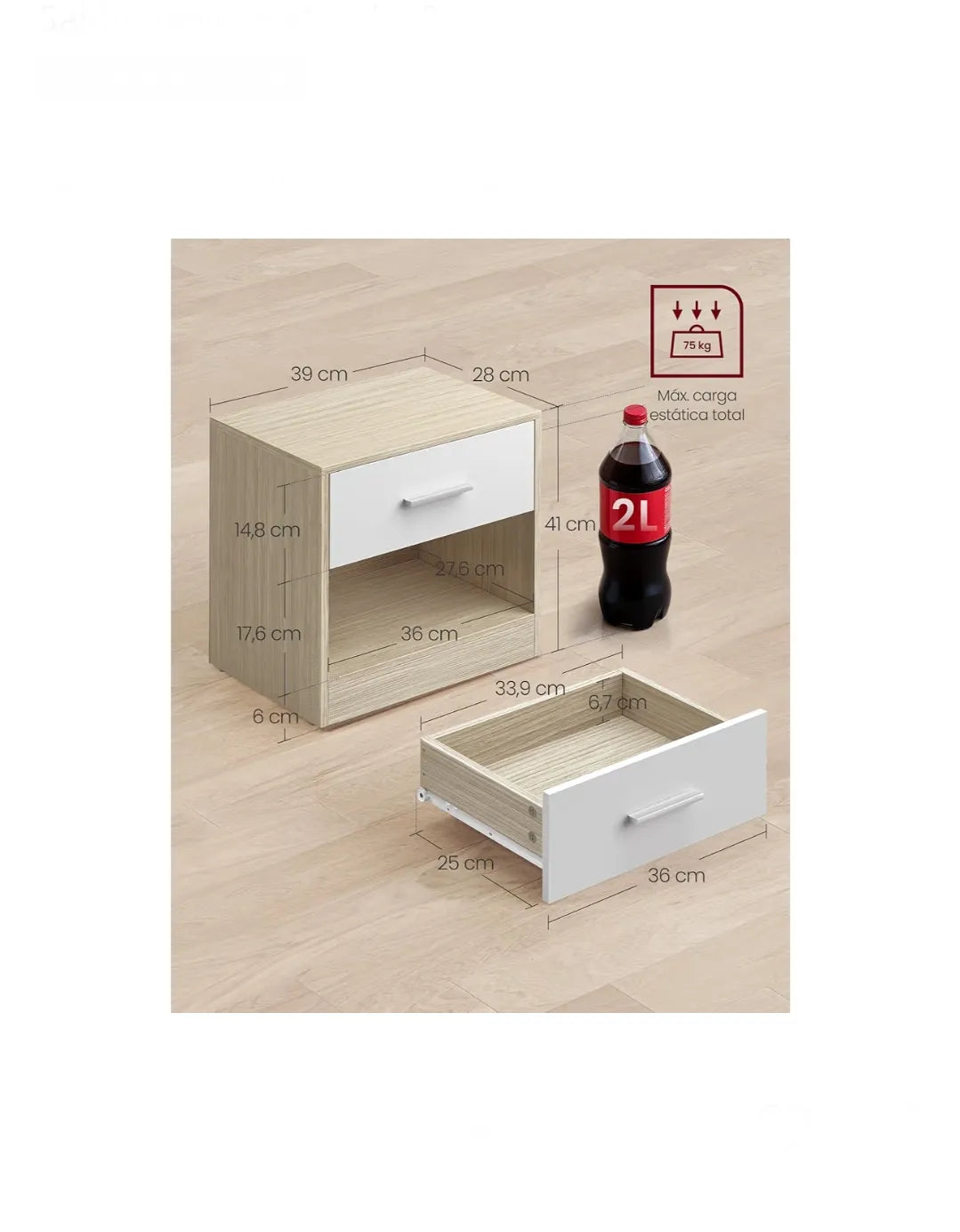 Mesita de Noche, Mesa Auxiliar