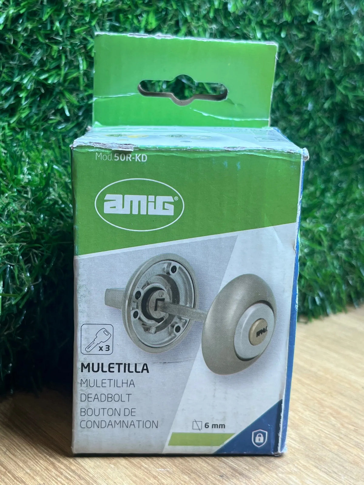 Muletilla con llave de punto Mod. 50R-KD Amig