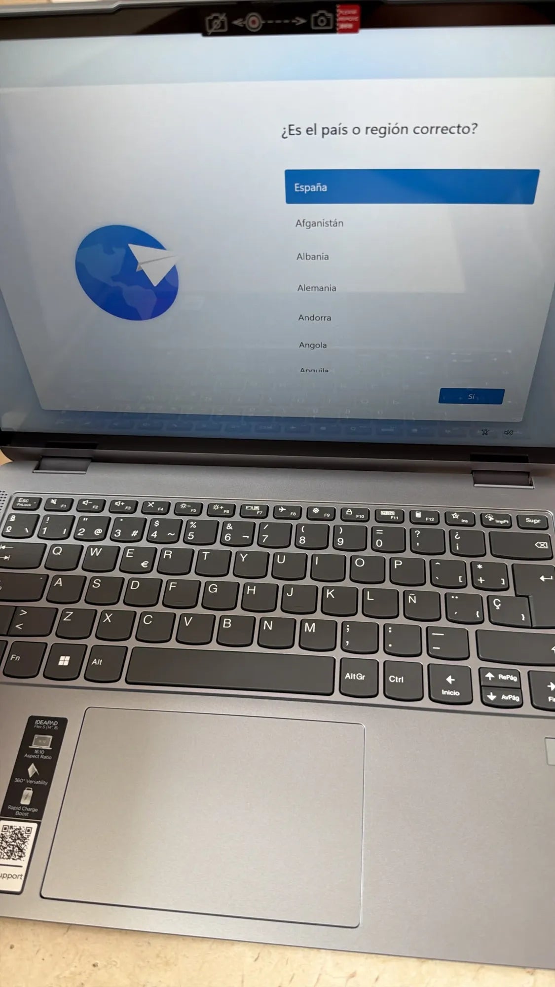Portátil Lenovo IdeaPad Flex 5 Gen 8 s