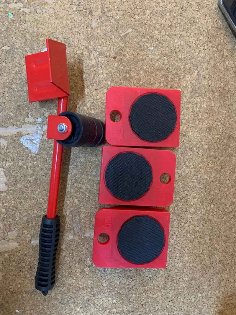 Juego de 4 Piezas Transportador de Muebles