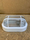 ovalado plástico blanco 60W, luz LED bajo consumo