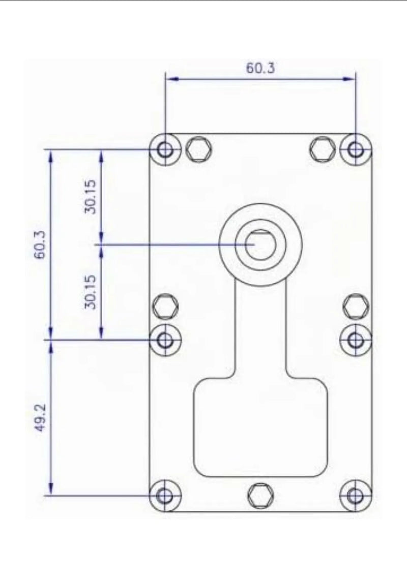 Motorreductor con velocidad de 2 rpm