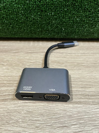 Adaptador USB C a HDMI VGA