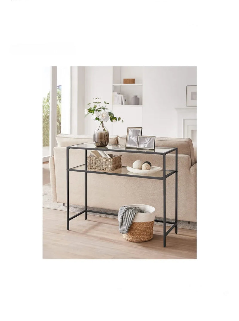 Mesa de Consola Con Cristal