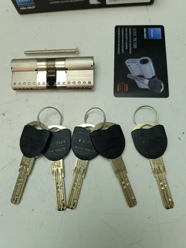 Tesa Assa Abloy, TK154040N, Cilindro de Alta Segur