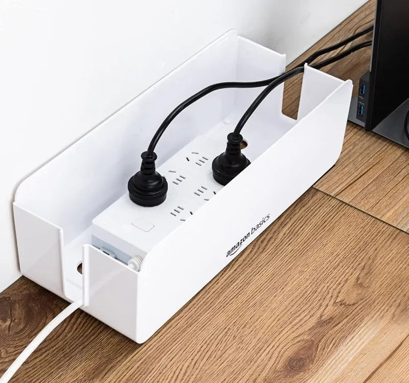 Caja organizadora de cables - Amazon Basics