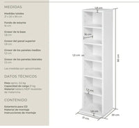Estantería para CDs