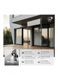 Toldo plegable para balcón 150cm
