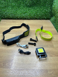 Linterna Frontal LED COB y XPE