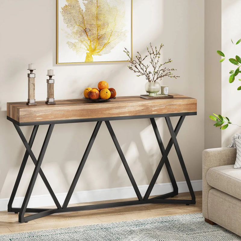 Mesa de entrada de madera