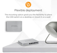 Conmutador ethernet de 5 puertos - Zyxel